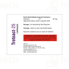 Tretoact 25 Capsule 10