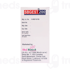 Sbgest 200 Capsule 10