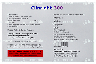 Clinright 300 Capsule 10