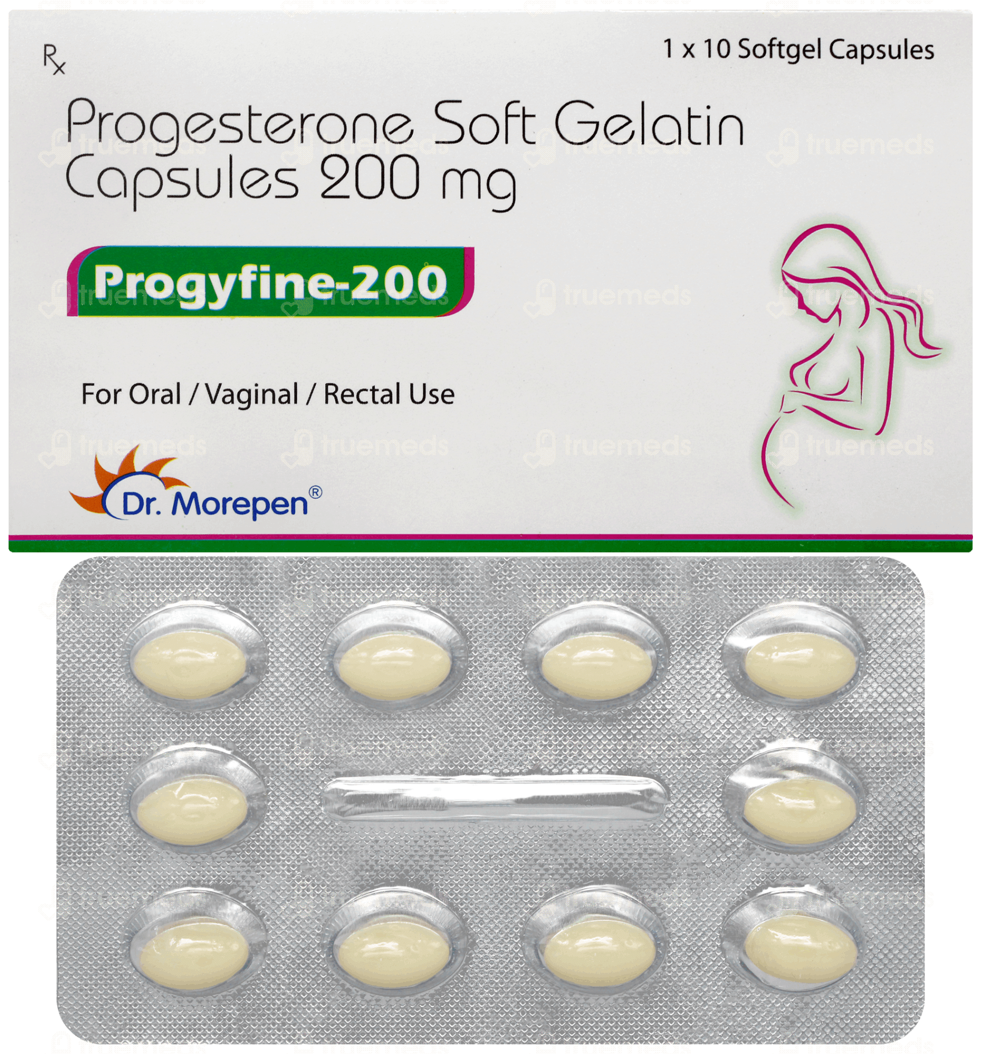 Progee Progyfine 200 Capsule 10: Uses, Side Effects, Price & Substitutes