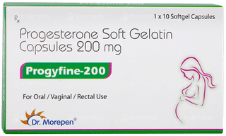 Progyfine 200 Capsule 10