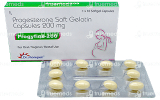 Progyfine 200 MG Capsule 10