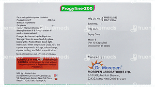 Progyfine 200 MG Capsule 10