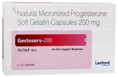 Gestoserv 200 Capsule 10