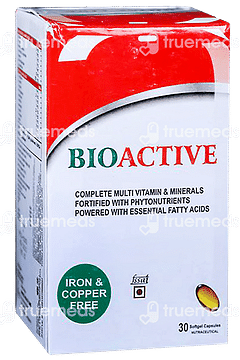 Bioactive Softgel Capsule 30