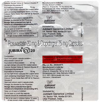 Jubira Cv 20 Capsule 15