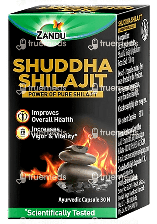 Zandu Shuddha Shilajit Capsule 30