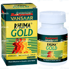 Baidyanath Vansaar Rhuma Gold Capsule 30