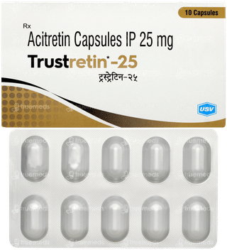 Trustretin 25 Capsule 10