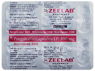 Nervzone 300 MG Capsule 10