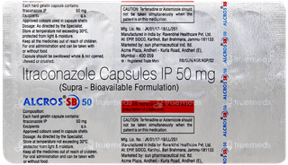 Alcros Sb 50 Capsule 10
