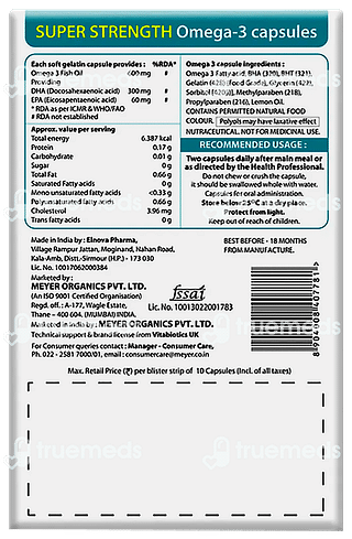 Ultra Omega 3 Capsule 10