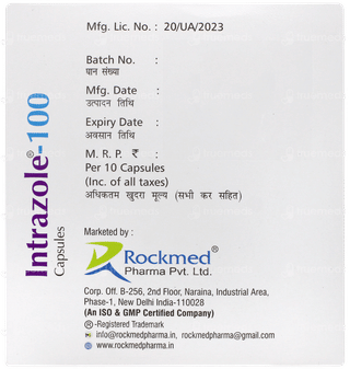 Intrazole 100 Capsule 10