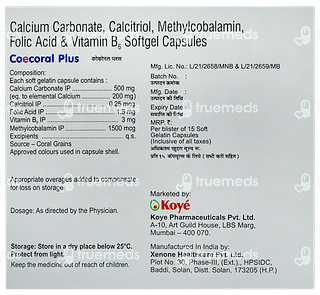 Coecoral Plus Capsule 15