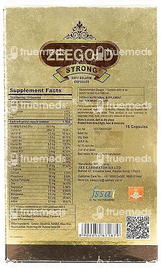 Zeegold Strong Capsule 15