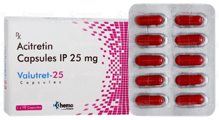 Valutret 25 Capsule 10