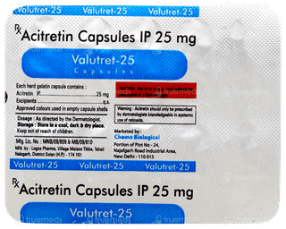 Valutret 25 Capsule 10