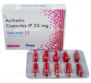 Valutret 25 MG Capsule 10