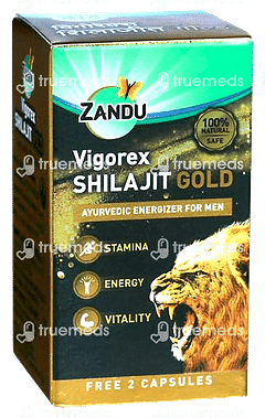 Zandu Vigorex Shilajit Gold Capsule 22