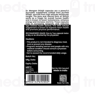 Dr Morepen Shilajit Capsule 60
