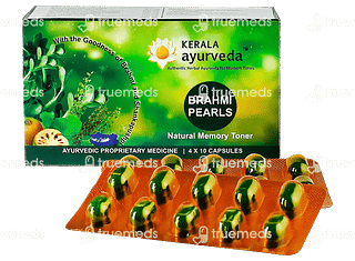 Kerala Ayurveda Brahmi Pearls Capsule 40