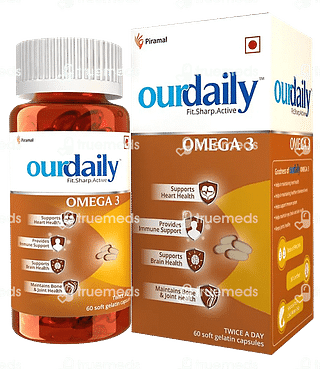 Ourdaily Omega 3 Soft Gelatin Capsule 60