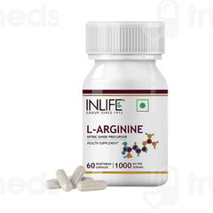 Inlife L Arginine 1000 Mg Capsule 60