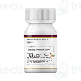 Inlife L Arginine 1000 Mg Capsule 60