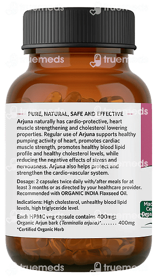 Organic India Arjuna Capsule 60