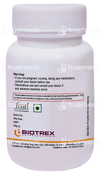 Biotrex Vitamin K2-7 100 MCG Capsule 60