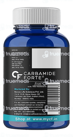 Carbamide Forte L-arginine 1000 MG Vegetarian Capsule 120