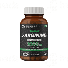 Carbamide Forte L-arginine 1000 MG Vegetarian Capsule 120