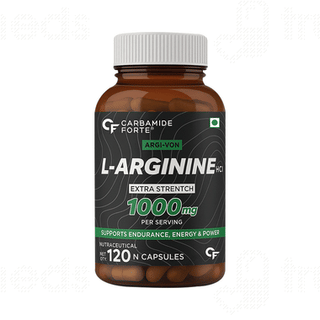 Carbamide Forte L-arginine 1000 MG Vegetarian Capsule 120