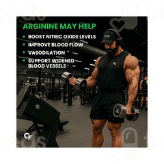 Carbamide Forte L-arginine 1000 MG Vegetarian Capsule 120