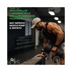 Carbamide Forte L-arginine 1000 MG Vegetarian Capsule 120