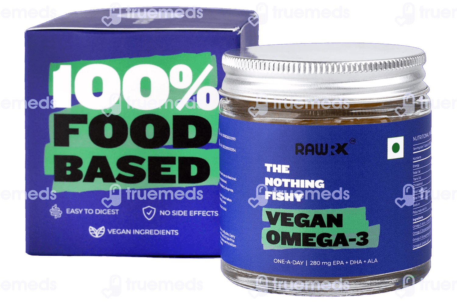 Rawrx Vegan Omega 3 Capsule 60 Uses, Side Effects, Dosage, Price