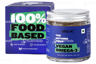 Rawrx Vegan Omega 3 Capsule 60