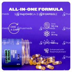 Rawrx Vegan Omega 3 Capsule 60
