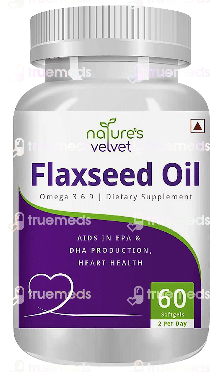 Natures Velvet Flaxseed Oil 1000 Mg Capsule 60 Uses Side Effects Dosage Price Truemeds 5270