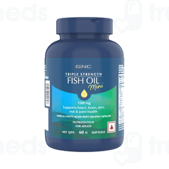 Gnc Triple Strength Fish Oil Capsule 60