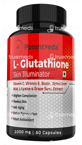 Potentveda L Glutathione Capsule 60