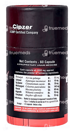 Cipzer Male Spark Capsule 60