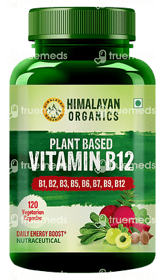 Himalayan Organics Vitamin B12 Vegetarian Capsule 120