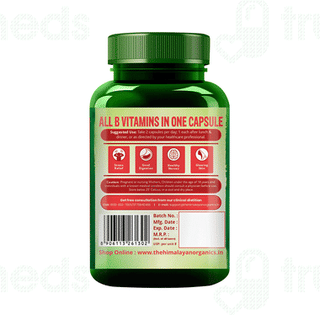 Himalayan Organics Vitamin B12 Vegetarian Capsule 120