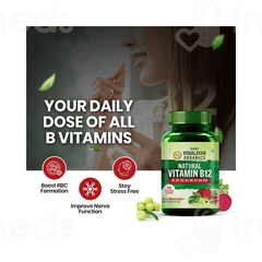 Himalayan Organics Vitamin B12 Vegetarian Capsule 120