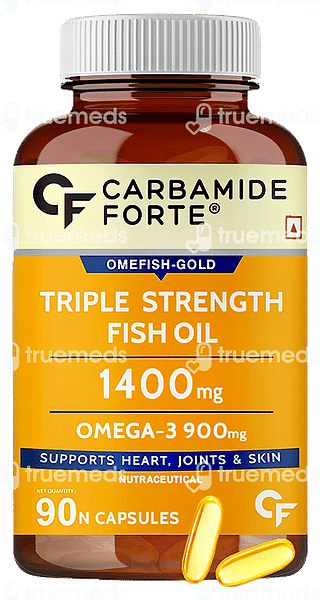 Carbamide Forte Triple Strength Fish Oil Softgel Capsule 90