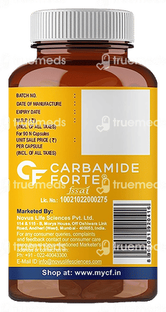Carbamide Forte Triple Strength Fish Oil 1400mg Capsule 90