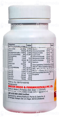 Baksons Vitamin D Plus Tablet 50