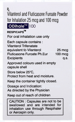 Odihale 100 Respicaps 30