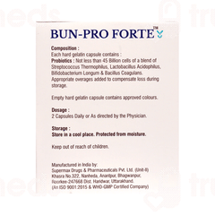 Bun Pro Forte Capsule 10